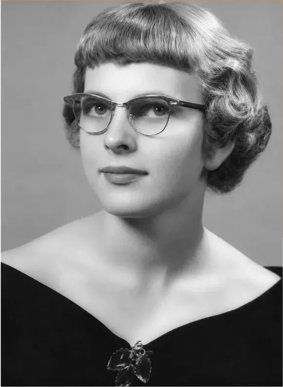 Restored by a real artist, this black-and-white photograph is ready to frame again