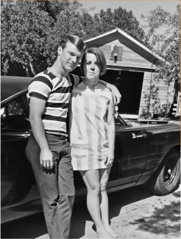 Black-and-white photograph after professional restoration, detail and colour brought back