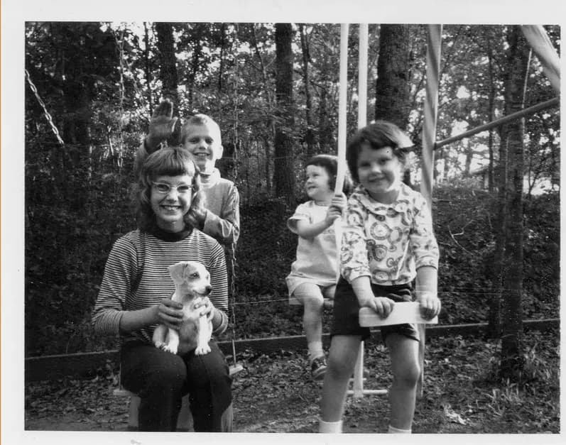 Black-and-white 1950s-1970s photograph before hand colorization by MemoryCherish artists