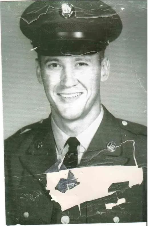 Black-and-white 1950s-1970s photograph before hand colorization by MemoryCherish artists