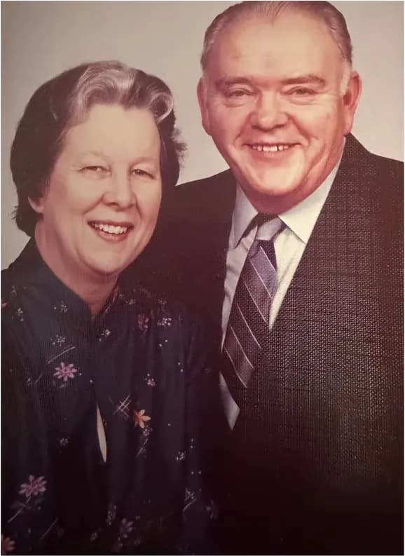 Original 1950s-1970s photograph showing discoloration, before photo restoration by MemoryCherish