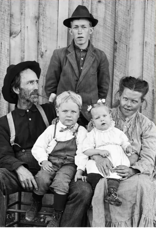 The same faded photograph, restored by hand at MemoryCherish