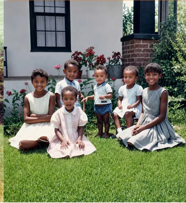 Restored by a real artist, this faded photograph is ready to frame again