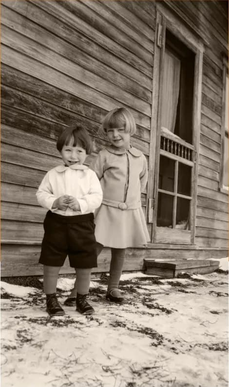 Restored by a real artist, this faded photograph is ready to frame again
