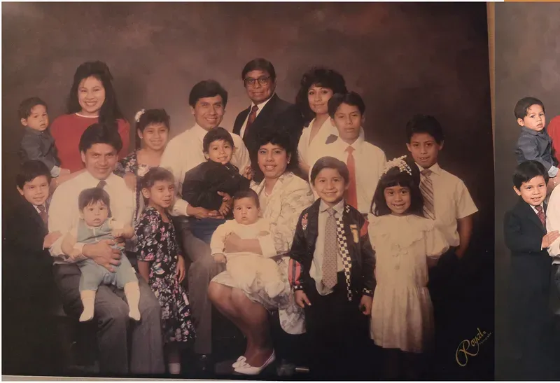 Faded photograph sent to MemoryCherish for expert photo restoration