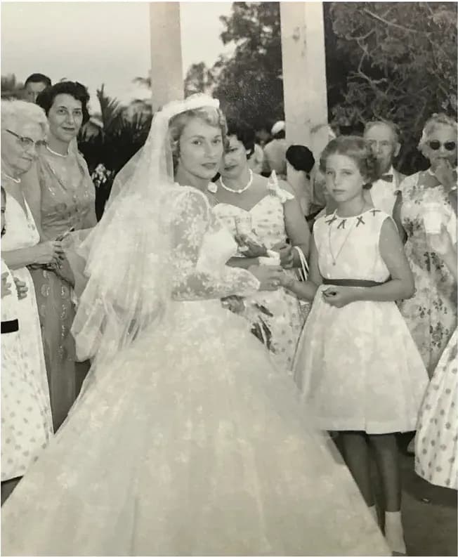 Black-and-white 1950s-1970s photograph before hand colorization by MemoryCherish artists