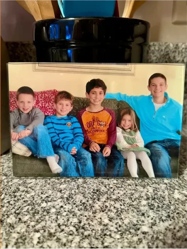 Faded photograph sent to MemoryCherish for expert photo restoration