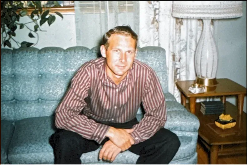 Original faded photograph before it was restored by hand