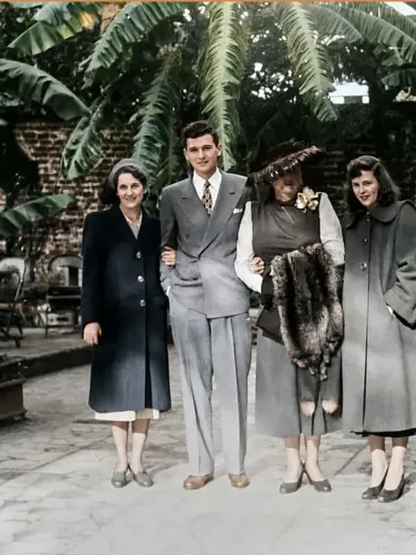David's restored photo, after restoration