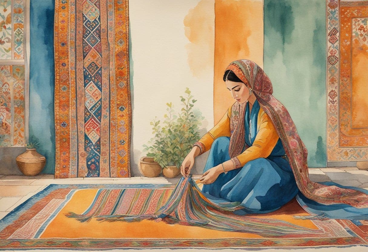 10 Stunning Patterns of Tekke Carpet Weaving: Unveiling the Secrets of Turkmen Nomadic Artistry