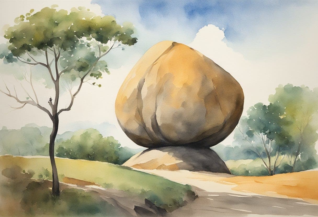 7 Astonishing Facts About Krishna's Butterball, The Gravity-Defying Rock of Mahabalipuram