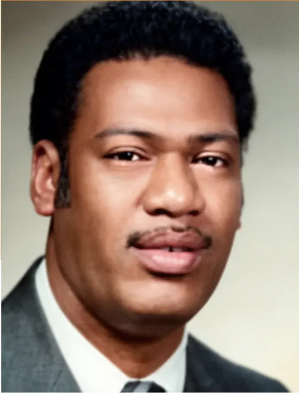 The same 1950s-1970s photograph after hand colorization by MemoryCherish, natural color added