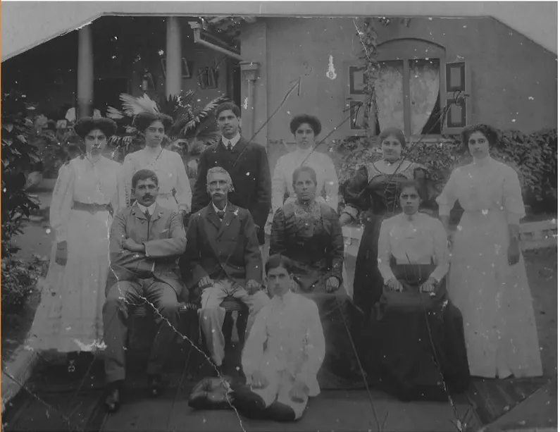 Black-and-white pre-1950 photograph before hand colorization by MemoryCherish artists