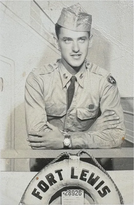 Black-and-white 1950s-1970s photograph before hand colorization by MemoryCherish artists
