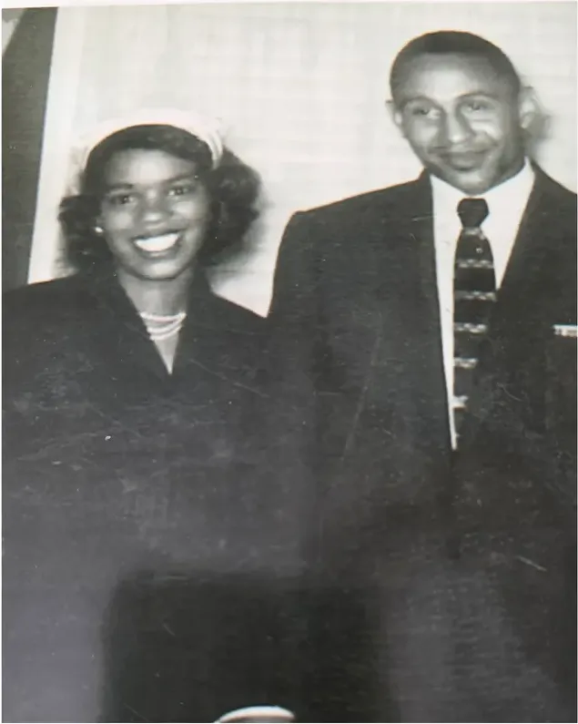 Black-and-white 1950s-1970s photograph before hand colorization by MemoryCherish artists