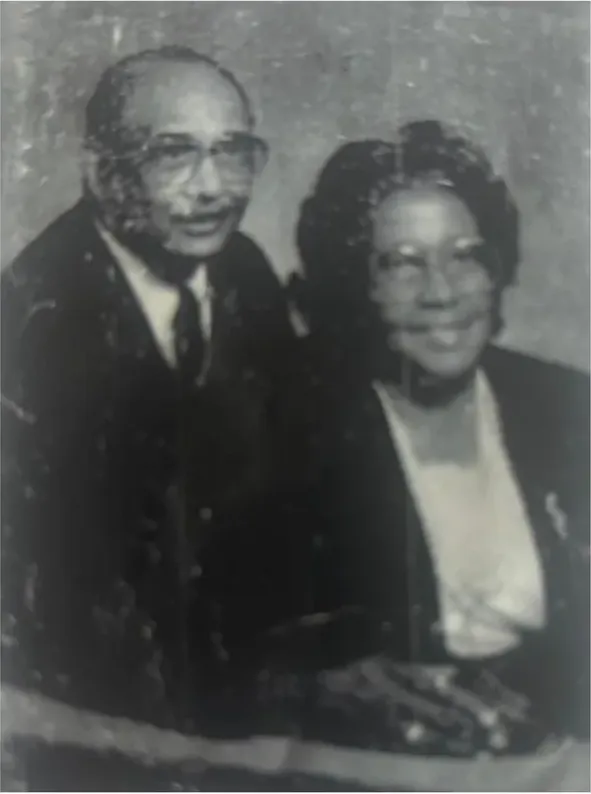 Black-and-white 1950s-1970s photograph before hand colorization by MemoryCherish artists