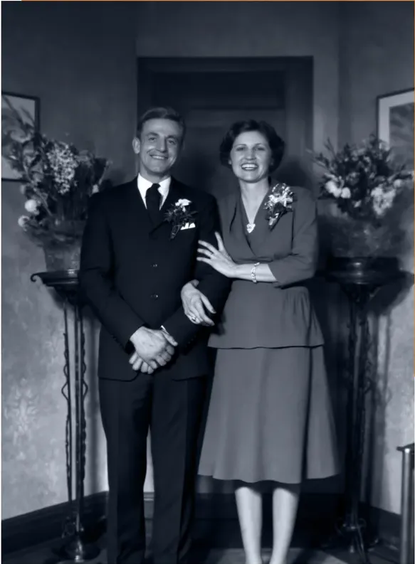 The same 1950s-1970s photograph after hand restoration by MemoryCherish, scratches repaired and detail recovered