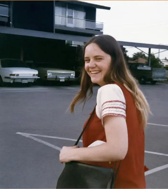 The same 1950s-1970s photo restored by hand at MemoryCherish, discoloration corrected and clarity brought back