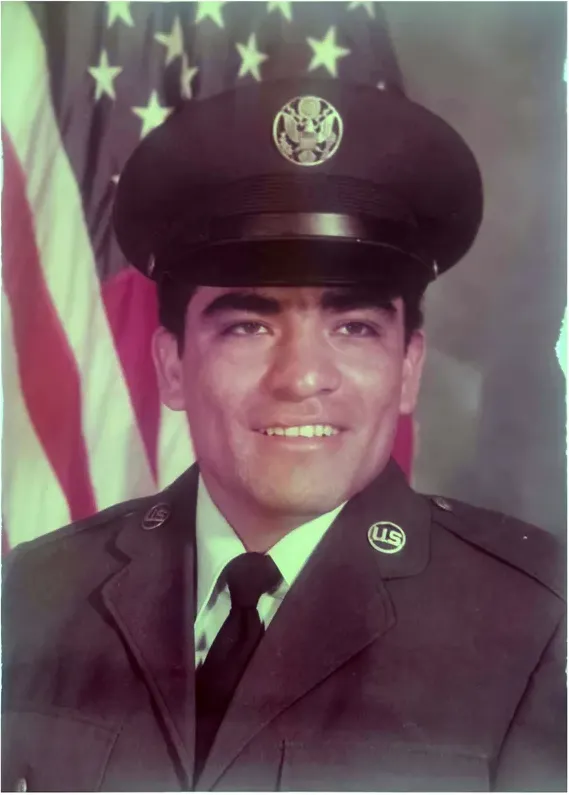Original 1950s-1970s photograph showing discoloration, before photo restoration by MemoryCherish