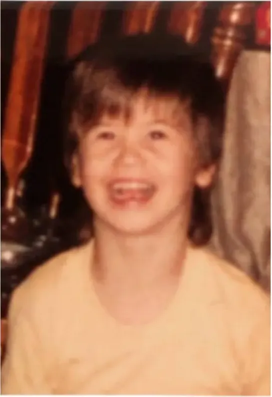 Original 1980s-plus photograph showing discoloration, before photo restoration by MemoryCherish