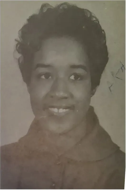 Original 1950s-1970s photograph showing stains and marks, before photo restoration by MemoryCherish
