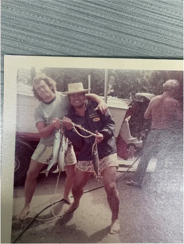 Original 1980s-plus photograph showing discoloration, before photo restoration by MemoryCherish