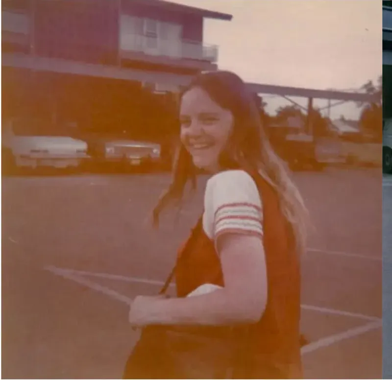 Original 1950s-1970s photograph showing discoloration, before photo restoration by MemoryCherish