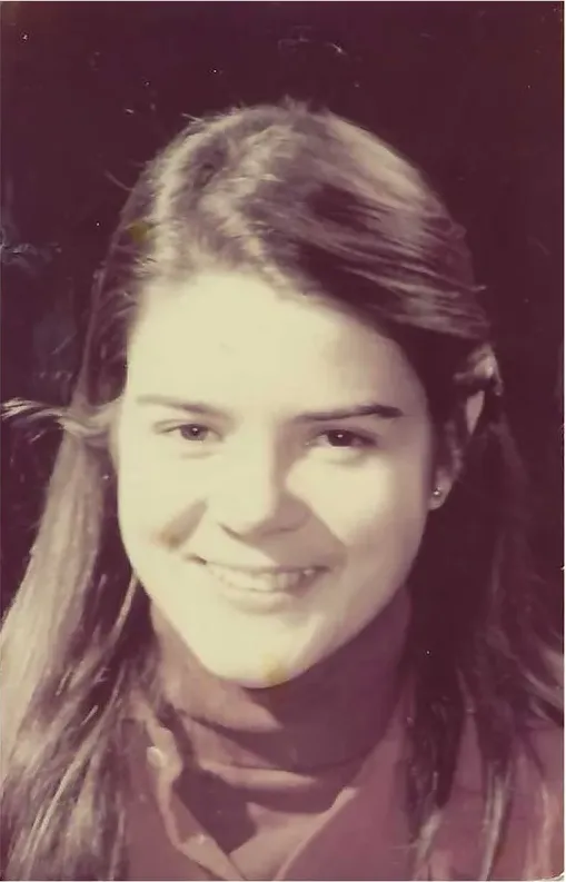 Stains and marks on a 1950s-1970s photograph, before hand restoration by MemoryCherish artists