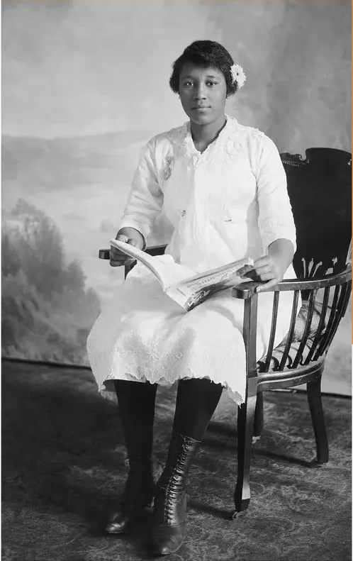 The same pre-1950 photograph after hand restoration by MemoryCherish, creases and tears repaired and detail recovered