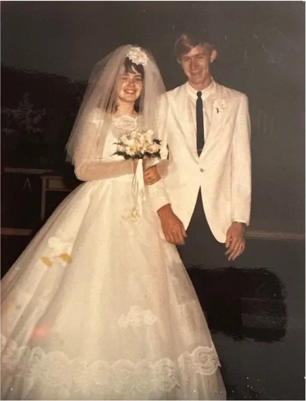 Scratches on a 1950s-1970s photograph, before hand restoration by MemoryCherish artists