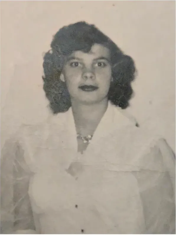 Black-and-white 1950s-1970s photograph before hand colorization by MemoryCherish artists