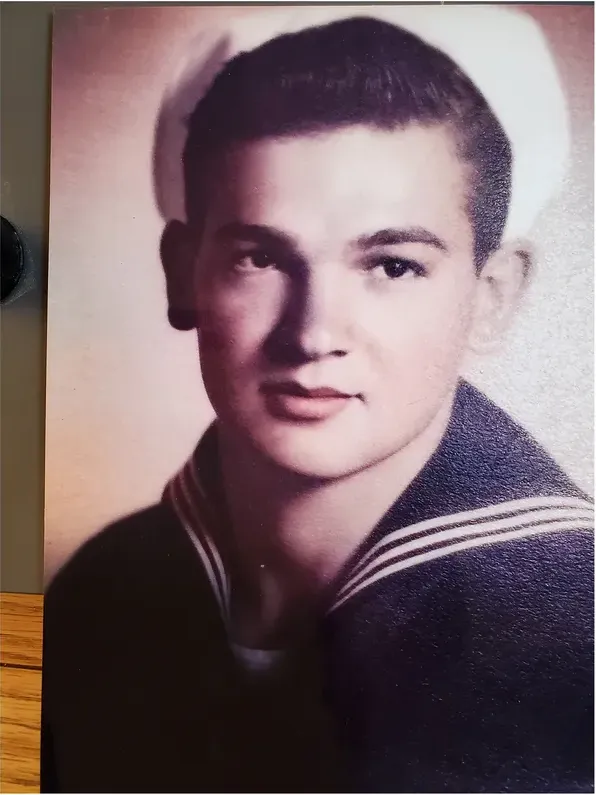Black-and-white 1950s-1970s photograph before hand colorization by MemoryCherish artists