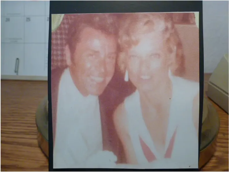 Original 1950s-1970s photograph showing discoloration, before photo restoration by MemoryCherish