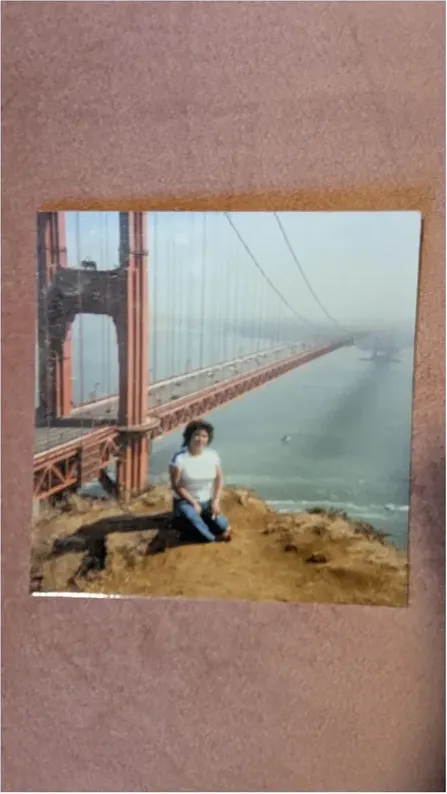 Original 1980s-plus photograph showing fading, before photo restoration by MemoryCherish