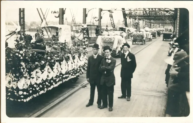 Original pre-1950 photograph showing fading, before photo restoration by MemoryCherish