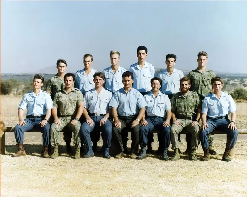 Discoloration on a 1950s-1970s photograph, before hand restoration by MemoryCherish artists
