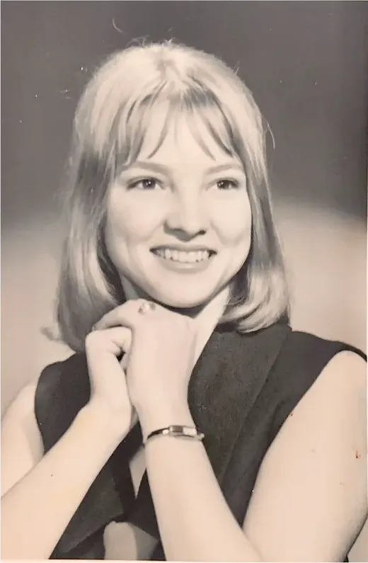 Original 1950s-1970s photograph showing stains and marks, before photo restoration by MemoryCherish