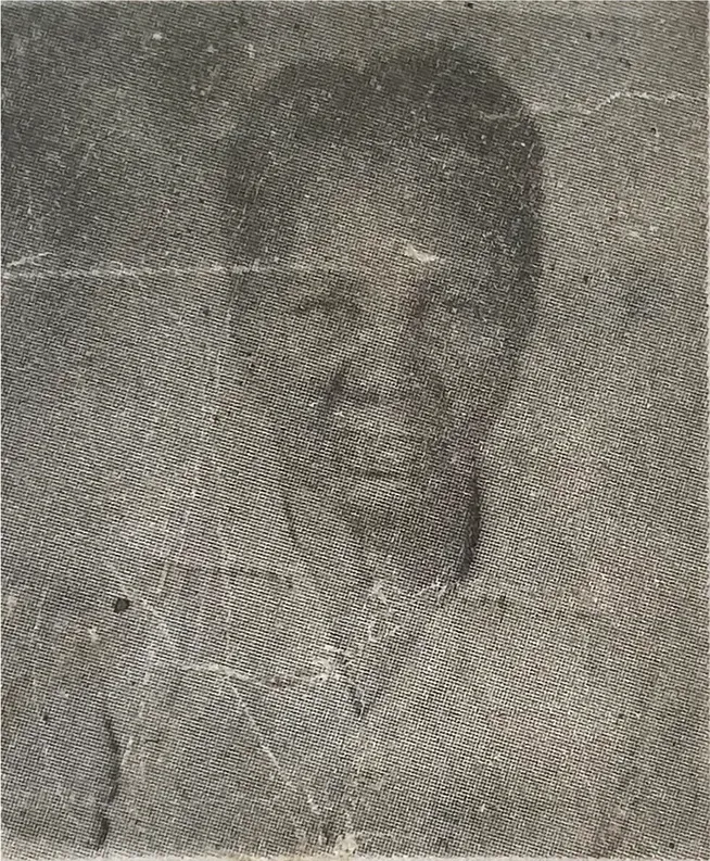 Original photograph showing scratches, before photo restoration by MemoryCherish