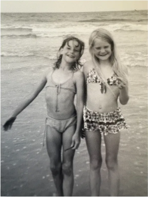 Original 1950s-1970s photograph showing fading, before photo restoration by MemoryCherish