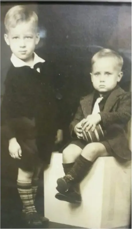 Original pre-1950 photograph showing discoloration, before photo restoration by MemoryCherish