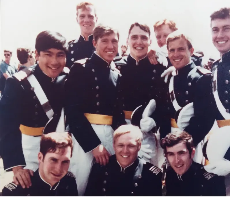 Original 1950s-1970s photograph showing discoloration, before photo restoration by MemoryCherish