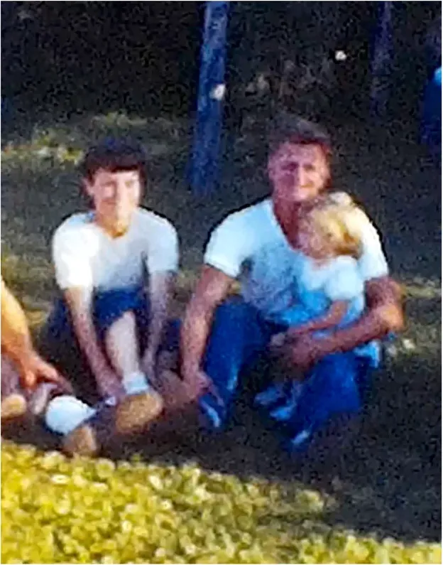 Original 1980s-plus photograph showing discoloration, before photo restoration by MemoryCherish