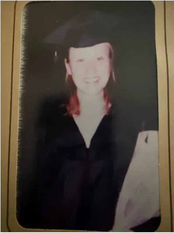 Original 1980s-plus photograph showing discoloration, before photo restoration by MemoryCherish