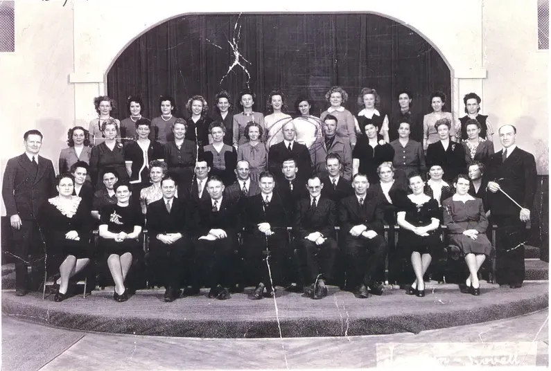 Original pre-1950 photograph showing creases and tears, before photo restoration by MemoryCherish