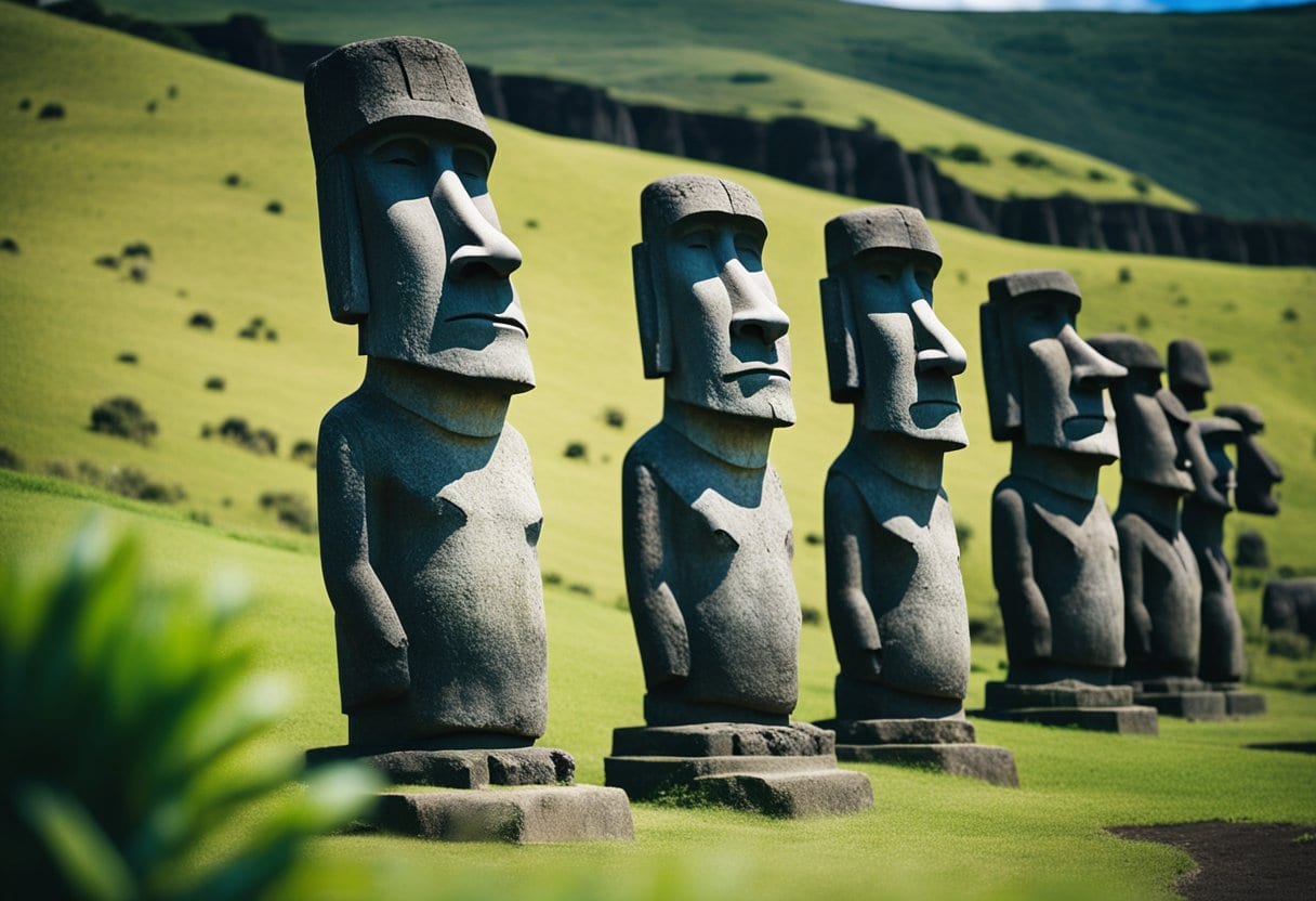 Easter Island today: Moai statues stand tall as colossal guardians
