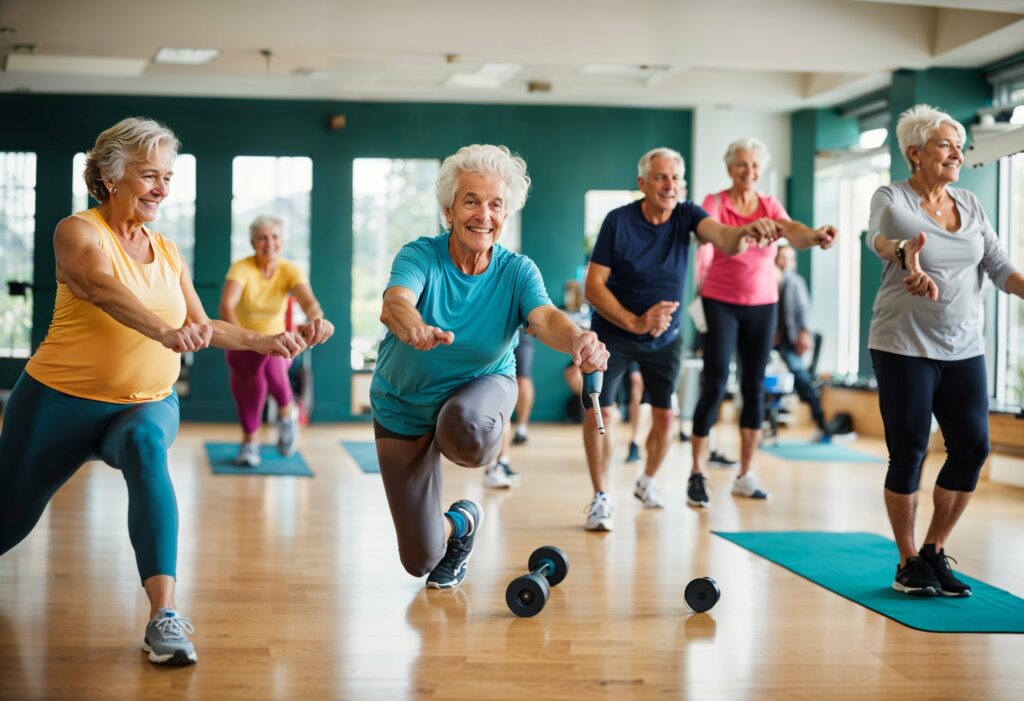 Senior fitness guide,exercise for elderly,healthy aging,senior workout