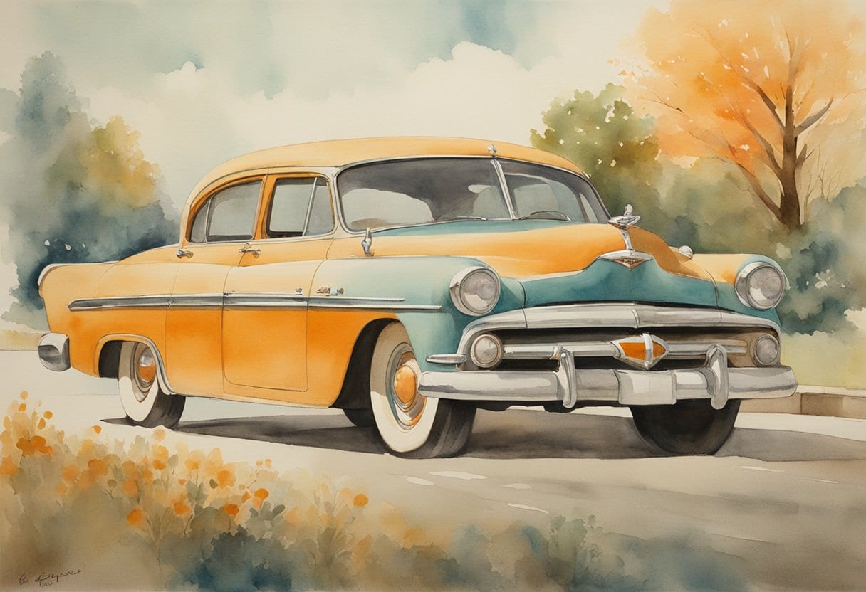 An old, faded photograph is delicately held in someone's hands as it is carefully restored, bringing out the vibrant colors and details of the past