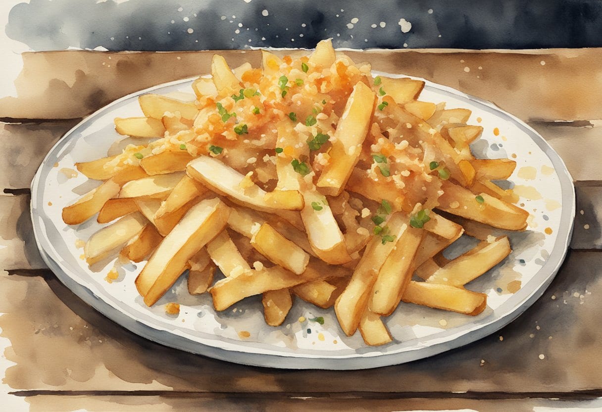 Acadian Poutine à la Râpure